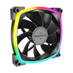 Montech RX120 PWM ARGB 120mm (1xFAN) Black Casing Cooling Fan