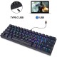 Motospeed CK61 RGB Wired Mechanical Keyboard - Blue Switch