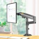 NB North Bayou H100 22-35″ Monitor Holder Arm Gas Spring Full Motion LCD TV Mount
