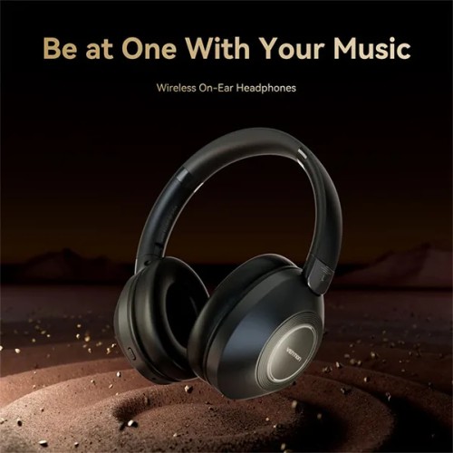 VENTION NBBB0 SoundMate S11 On-Ear Wireless Headphone - Black VENTION NBBB0 SoundMate S11 On-Ear Wireless Headphone - Black
