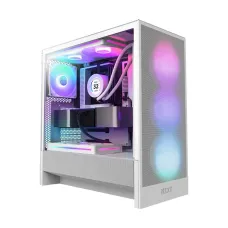 NZXT H5 Flow RGB 2024 Compact Mid-tower Airflow Casing White