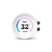 NZXT Kraken Elite 360 RGB 360mm AIO Liquid CPU Cooler White with LCD Display