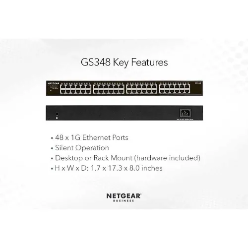 Netgear GS348 48 Port Switch