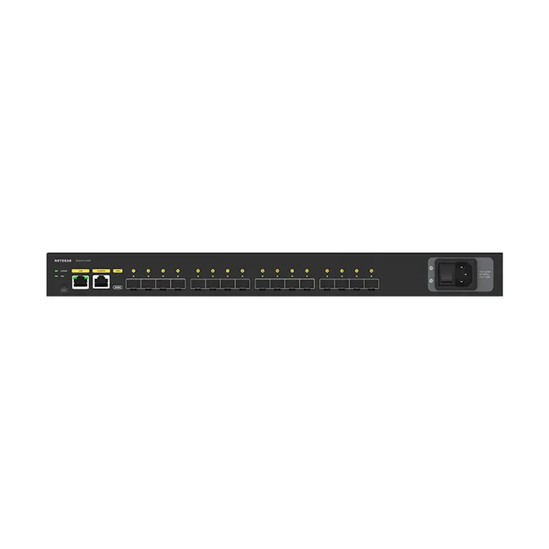 Netgear M4250-16XF 12-Port Fiber SFP+(1G/10G) + 4-Port Fiber SFP+(10G) 16-Port AV Line L2 Managed Rackmount Switch