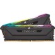 Corsair VENGEANCE RGB PRO SL 8GB (1x8GB) DDR4 3200MHz Desktop Ram (Black)