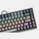 Keycool KC84 RGB Hotswap Mechanical Wired Keyboard (Black)