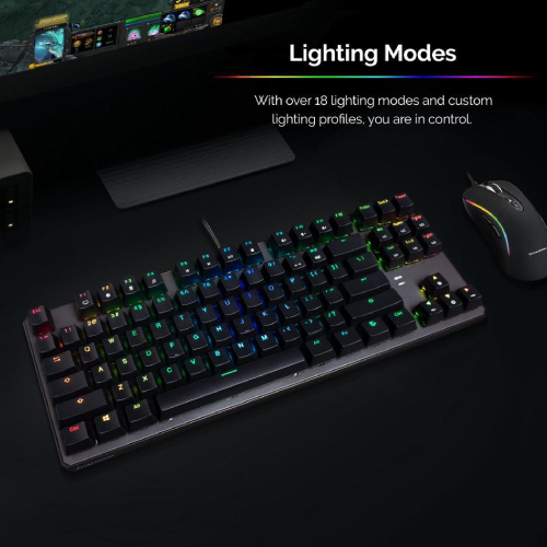 Tecware Phantom RGB TKL Hotswappable Mechanical Keyboard Tecware Phantom RGB TKL Hotswappable Mechanical Keyboard