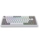 Keycool KC84 RGB Hotswap Mechanical Wired Keyboard (White)