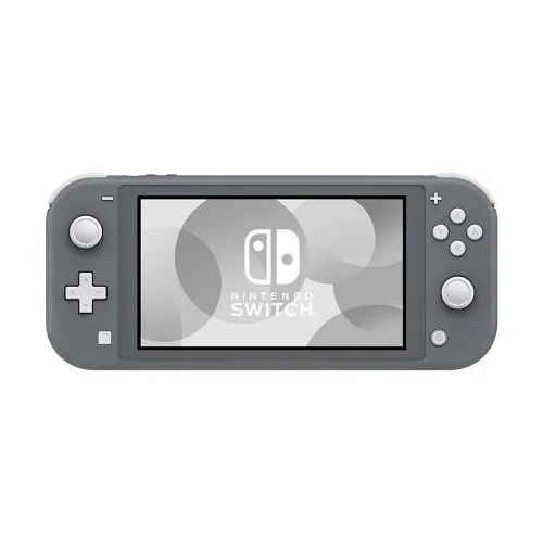Nintendo Switch Lite Gray Gaming Console With Built-In Control Pad
