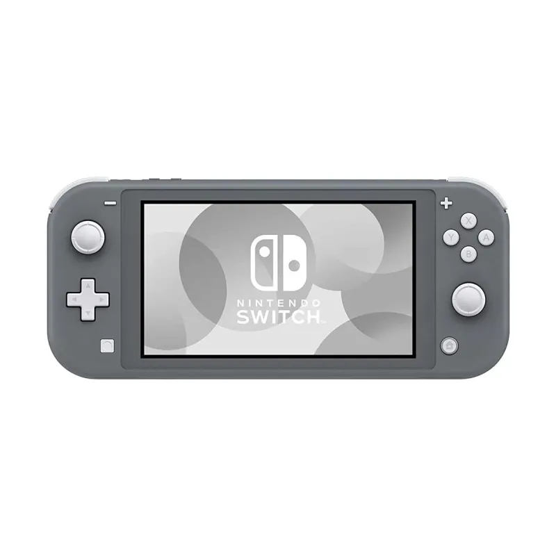 Nintendo Switch Lite Gray Gaming Console With Built-In Control Pad