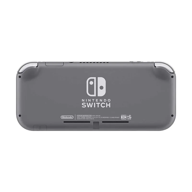 Nintendo Switch Lite Gray Gaming Console With Built-In Control Pad