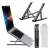 Adjustable & Foldable 10 to 17.5 6 Angles Travel Laptop Stand (10810)