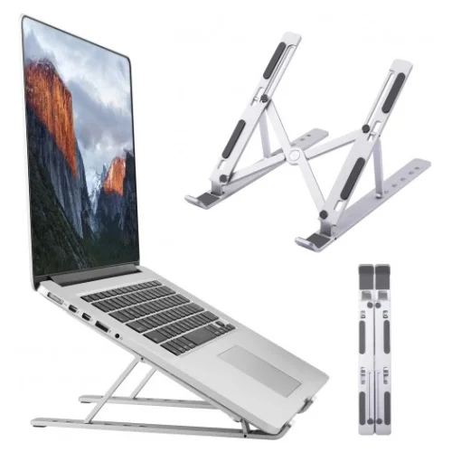 Adjustable & Foldable 10 to 17.5 6 Angles Travel Laptop Stand (10810)