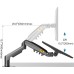 North Bayou F160 Dual Monitor Desk Mount