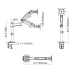 North Bayou H100 Monitor Monitor Desk Mount
