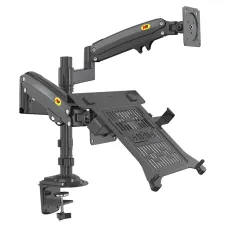 North Bayou H180 FP Desktop Monitor Holder Laptop Support Air Press Mount Stand