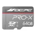 OCPC PRO-X U1 C10 64GB MICROSDXC CARD
