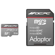 OCPC PRO-X U1 C10 8GB MICROSDXC CARD