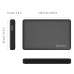 Orico 2577U3-BK 2.5" USB3.0 to SATA III Hard Drive Enclosure