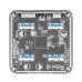 Orico MH4UC-C3 4-Port Transparent USB3.0 Hub