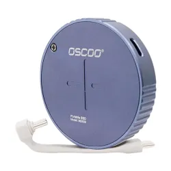 Oscoo MD008 512GB USB 3.1 Type-C Grey Magnetic Portable SSD with Wireless Charging