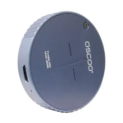 Oscoo MD008 512GB USB 3.1 Type-C Grey Magnetic Portable SSD with Wireless Charging