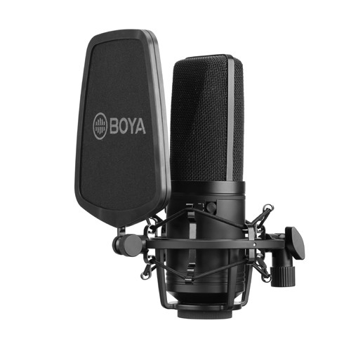 Boya BY-M1000 Multi-Pattern Large Diaphragm Condenser Microphone