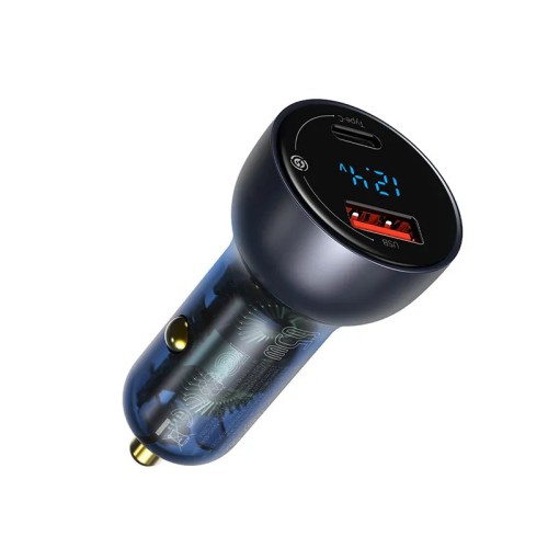 Baseus Particular Digital Display QC+PPS Dual Quick Charger Car Charger 65W Baseus Particular Digital Display QC+PPS Dual Quick Charger Car Charger 65W