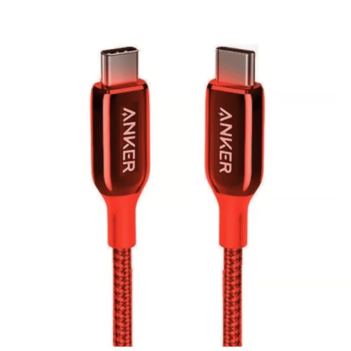 Anker PowerLine+ III USB-C to USB-C 2.0 Cable 6ft- Red Anker PowerLine+ III USB-C to USB-C 2.0 Cable 6ft- Red