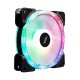 1STPLAYER M1-D Black ARGB 3 FAN WITH CONTROLLER & HUB COMBO