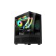 1STPLAYER Mi7-A ATX RGB Gaming Case (Black)