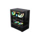 1STPLAYER Mi7-A ATX RGB Gaming Case (Black)