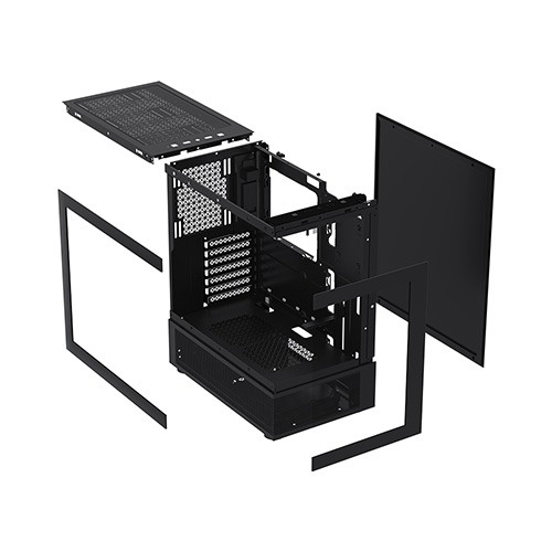 1STPLAYER Mi7-A ATX RGB Gaming Case (Black)
