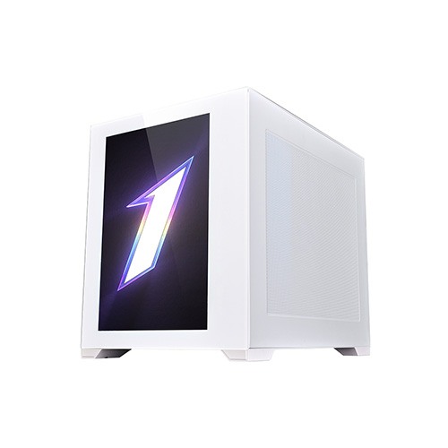 1STPLAYER SP7 Emotion View ATX Gaming Case (White)