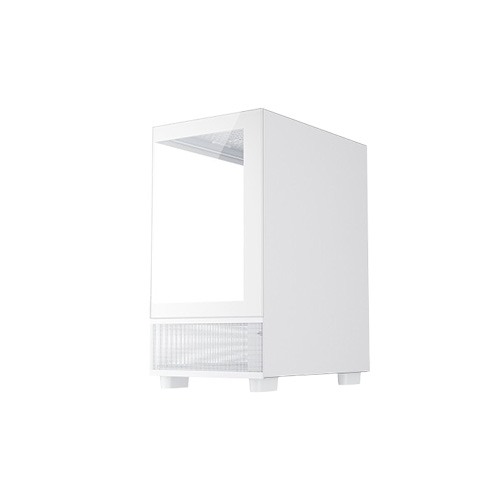 1stplayer MI2-A M-ATX Mid Tower Gaming Desktop Case (White)
