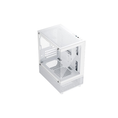 1stplayer MI2-A M-ATX Mid Tower Gaming Desktop Case (White)