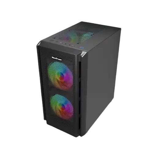 MaxGreen 5510-Mesh Mid-Tower ARGB M-ATX Gaming Case MaxGreen 5510-Mesh Mid-Tower ARGB M-ATX Gaming Case