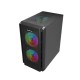 MaxGreen 5510-Mesh Mid-Tower ARGB M-ATX Gaming Case