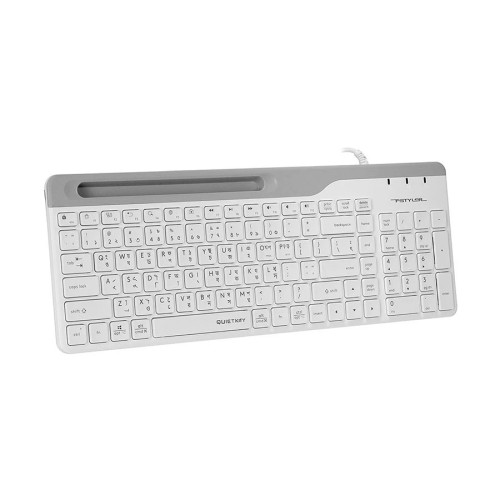 A4TECH FK25 Fstyler Wired Keyboard with Mobile Stand