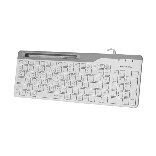 A4TECH FK25 Fstyler Wired Keyboard with Mobile Stand