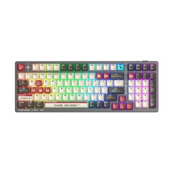 A4Tech Bloody WS98 PIXELS RED RGB BLMS Red Switch Wireless Mechanical Gaming Keyboard
