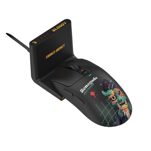 A4tech Bloody R72 Ultra Duo Dual Mode Wireless Gaming Mouse