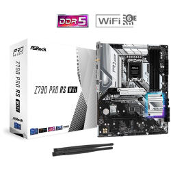 ASRock Z790 Pro RS WiFi 14th Gen, 13th Gen & 12th Gen ATX Motherboard