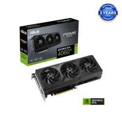 ASUS Prime GeForce RTX 4060 Ti OC Edition 8GB GDDR6 Graphics Card