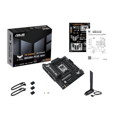 ASUS TUF GAMING B850M-PLUS WIFI AMD Ryzen AM5 mATX Gaming Motherboard