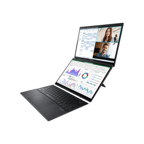 ASUS Zenbook Duo OLED UX8406MA-PZ026W Core Ultra 9 Laptop (Inkwell Gray)