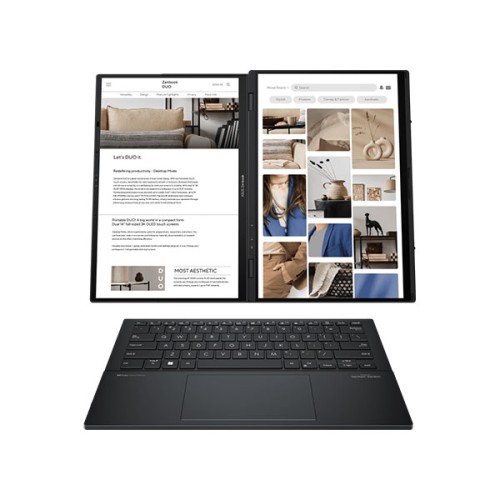 ASUS Zenbook Duo OLED UX8406MA-PZ026W Core Ultra 9 Laptop (Inkwell Gray)
