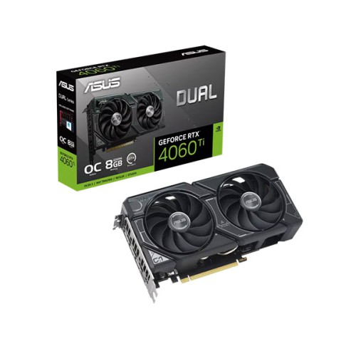 ASUS Dual GeForce RTX 4060 Ti OC Edition 8GB GDDR6 Graphics Card