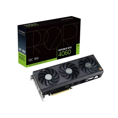 ASUS ProArt GeForce RTX 4060 OC Edition 8GB GDDR6 Graphics Card