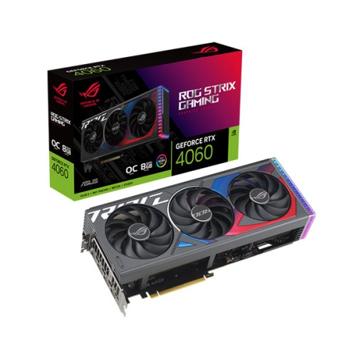 ASUS ROG Strix GeForce RTX 4060 OC Edition 8GB GDDR6 Graphics Card